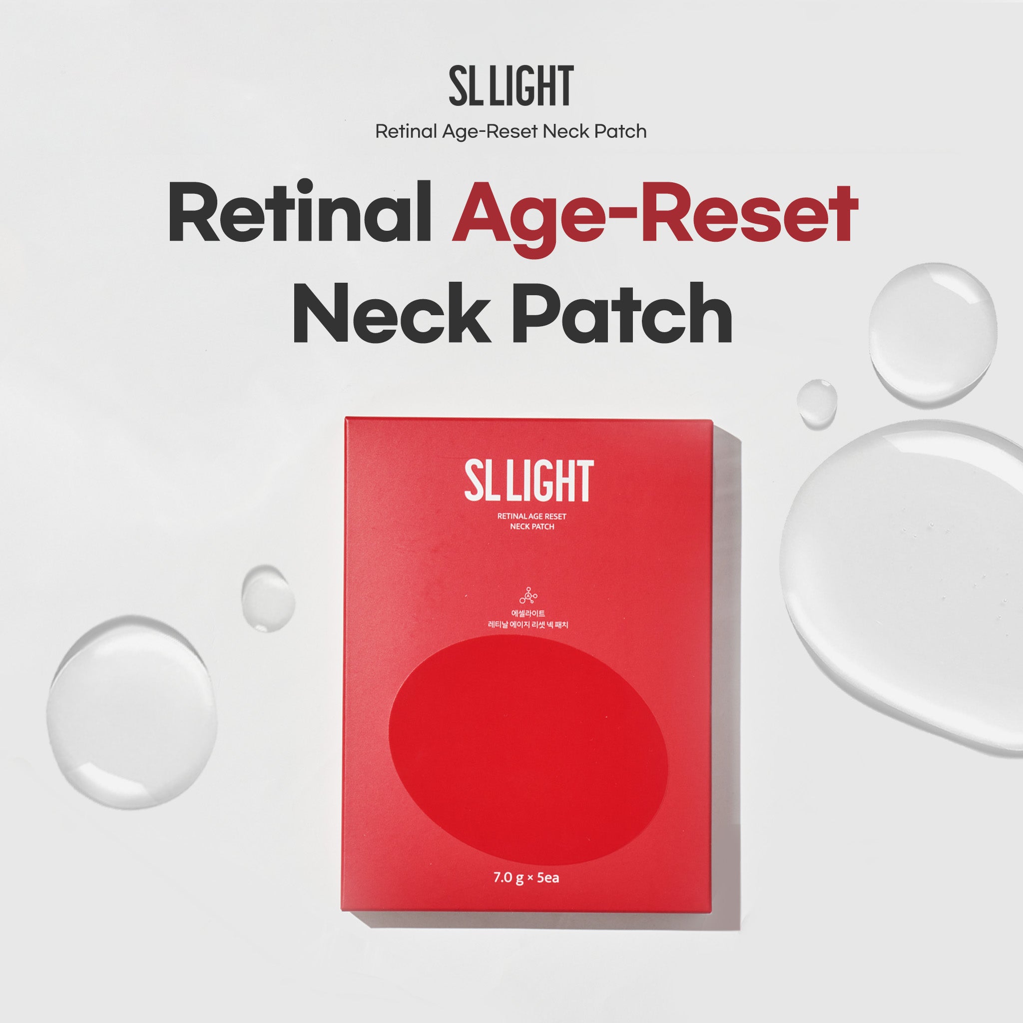 Retinal Age-Reset Neck Patch
