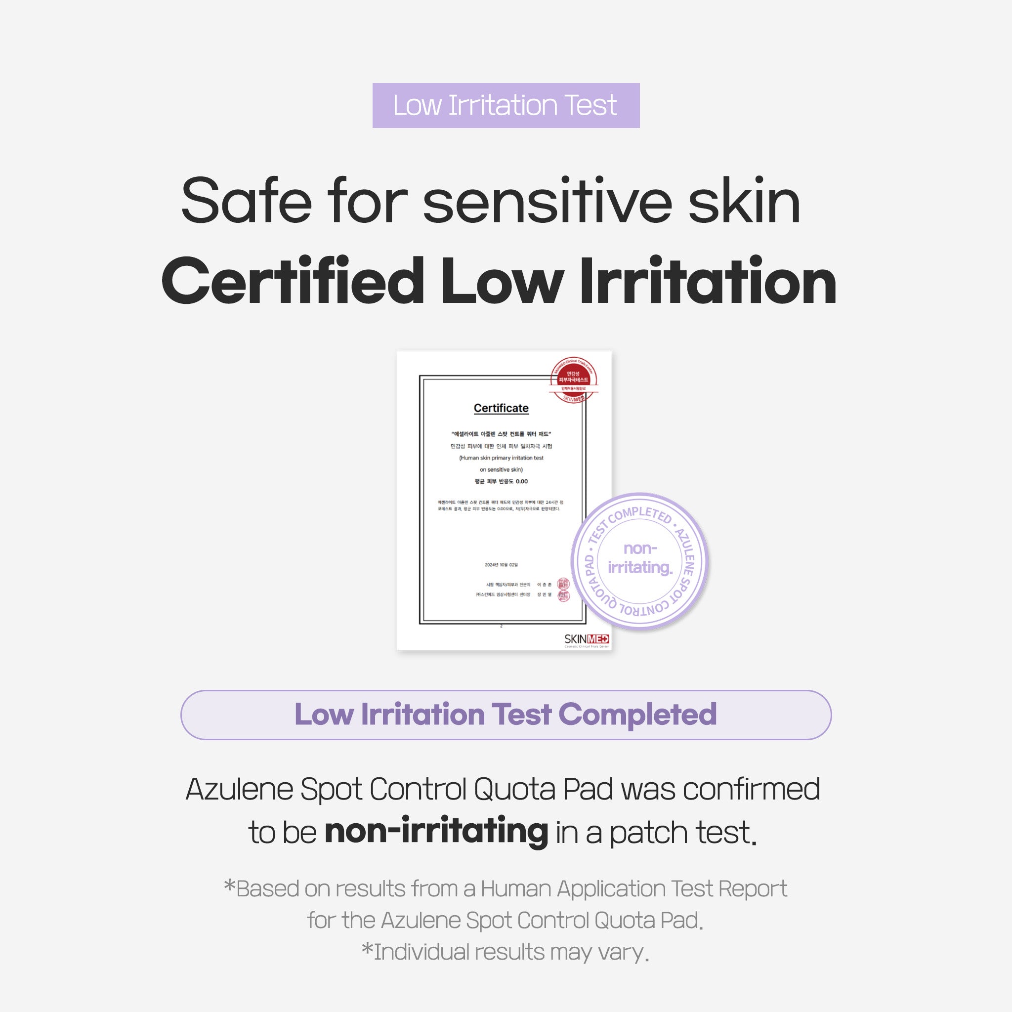 Azulene Spot Control Quota Pad